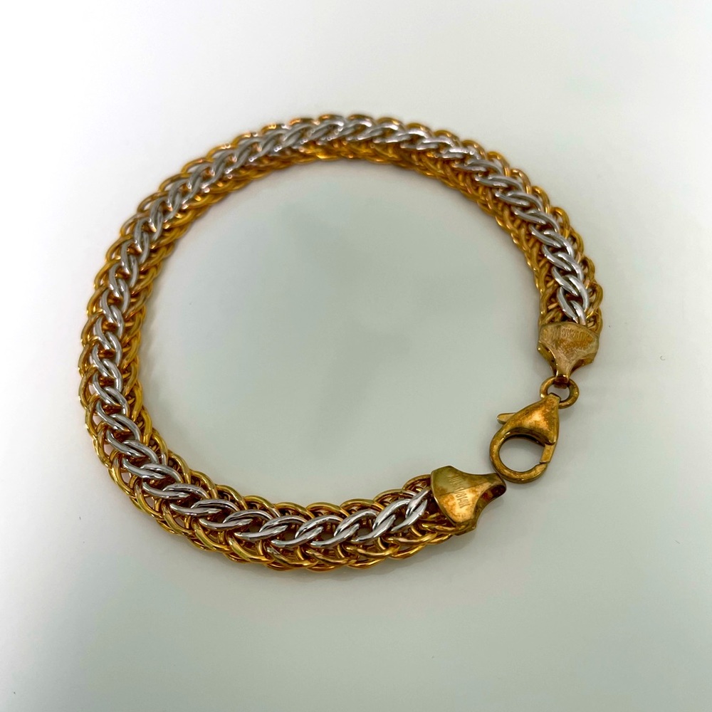 14K Gold / Silver Bracelet